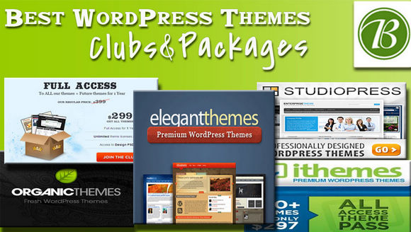 Best WordPress Themes Clubs & Packages