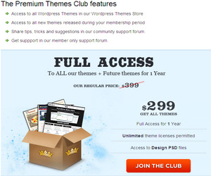 Templatic WordPress Themes Club