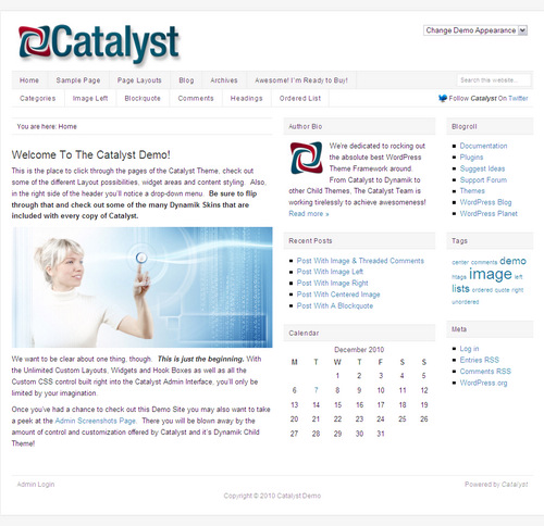 Catelyst WordPress Theme